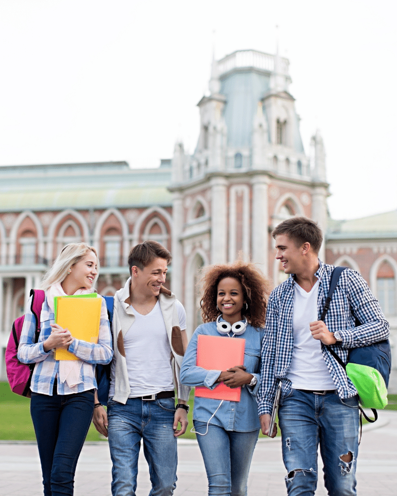 Student engagement solution - students on campus