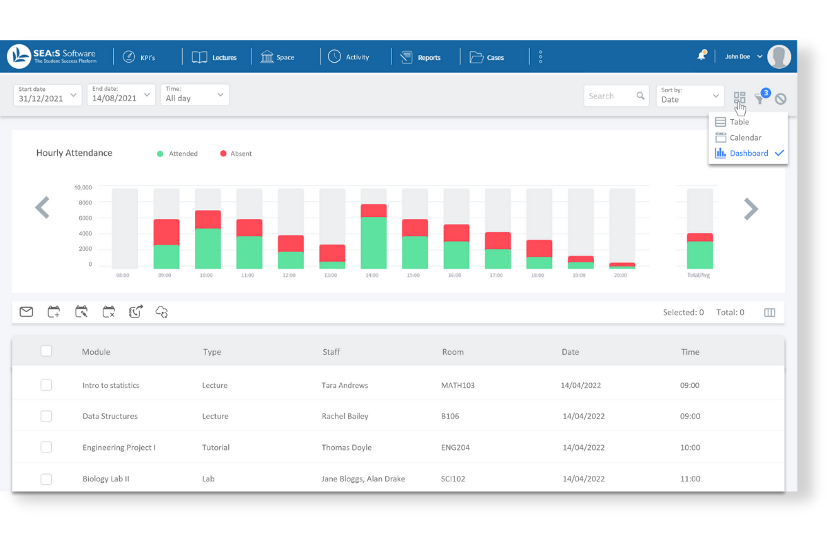 student attendance - blended learning solution