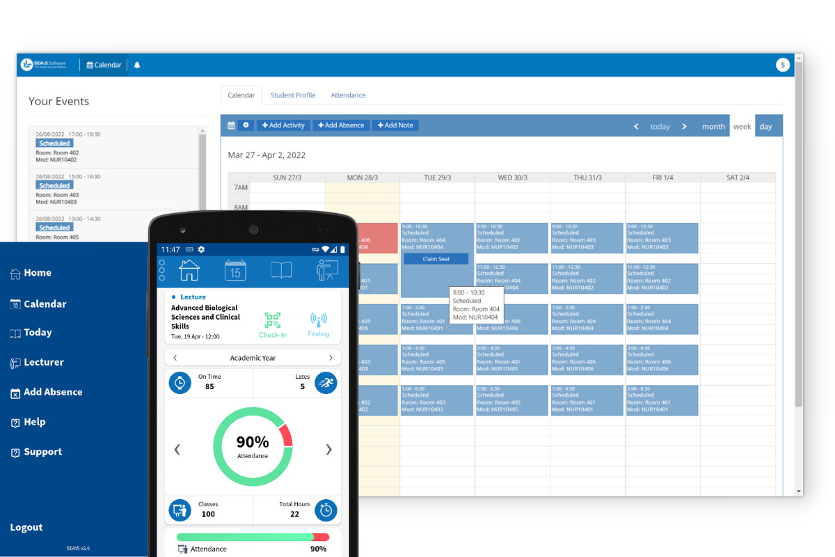 student check in - engagement solution