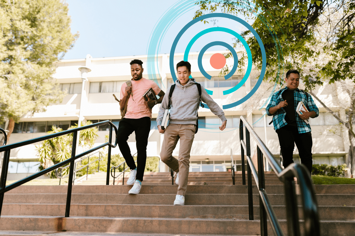 students on campus - smartcampus solution