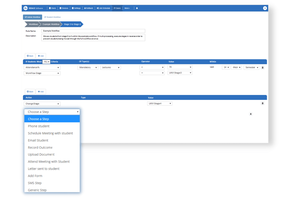 UKVI compliance - workflows