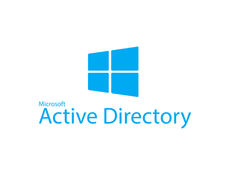 Cearnóg lógó Microsoft Active Directory