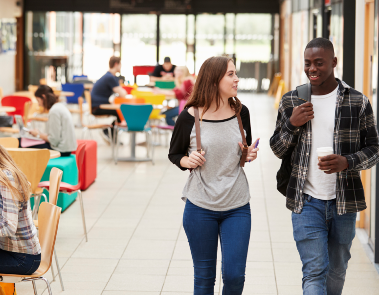 Studenter vid kommunala högskolor