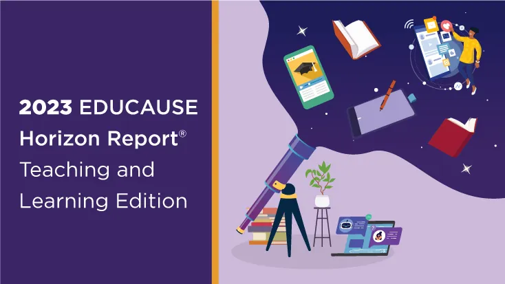 Rapport sur l'horizon 2023 d'EDUCAUSE